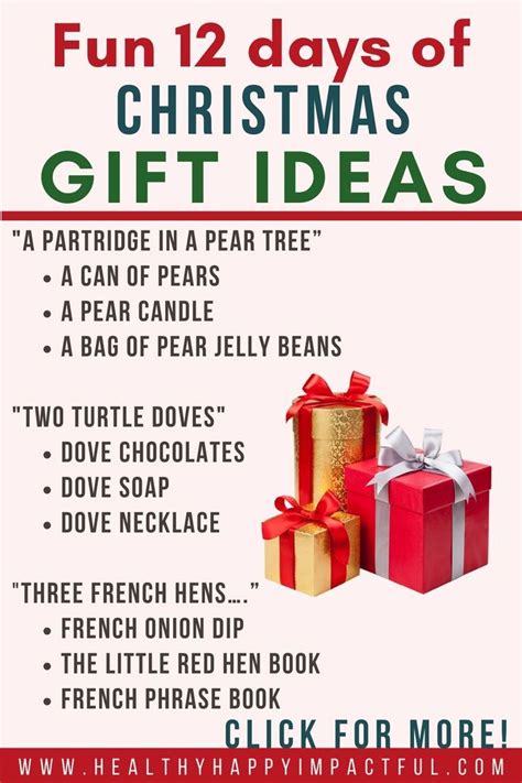 5 days of christmas gift ideas